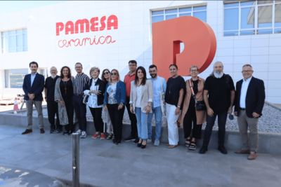 VISITA A PAMESA – FIRMA DE PATROCINIO