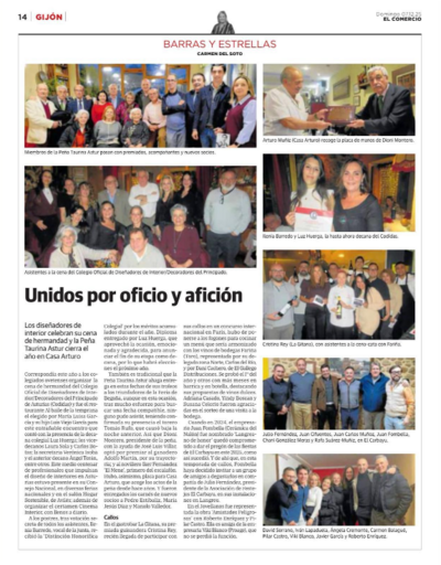 Prensa - CENA DE HERMANDAD COLEGIAL 2025 Prensa - CENA DE HERMANDAD COLEGIAL 2025